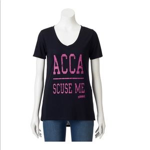 NEW Juniors Pitch Perfect 2 Graphic Tee Shirt